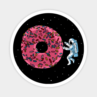 Astronaut Donut Magnet